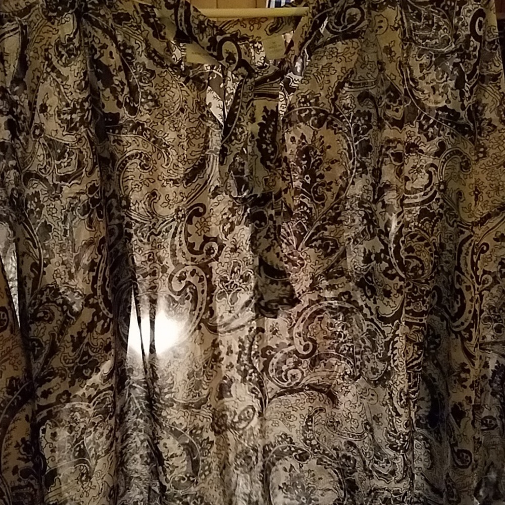 Sheer blouse